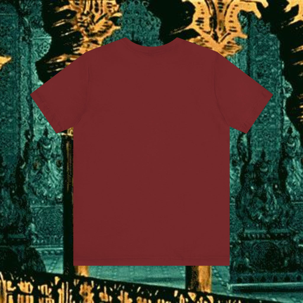 Mythic Vitalism, Sanguis Christianus Vetus Exploration and Adventure Inspired Graphic T Shirt Front Version