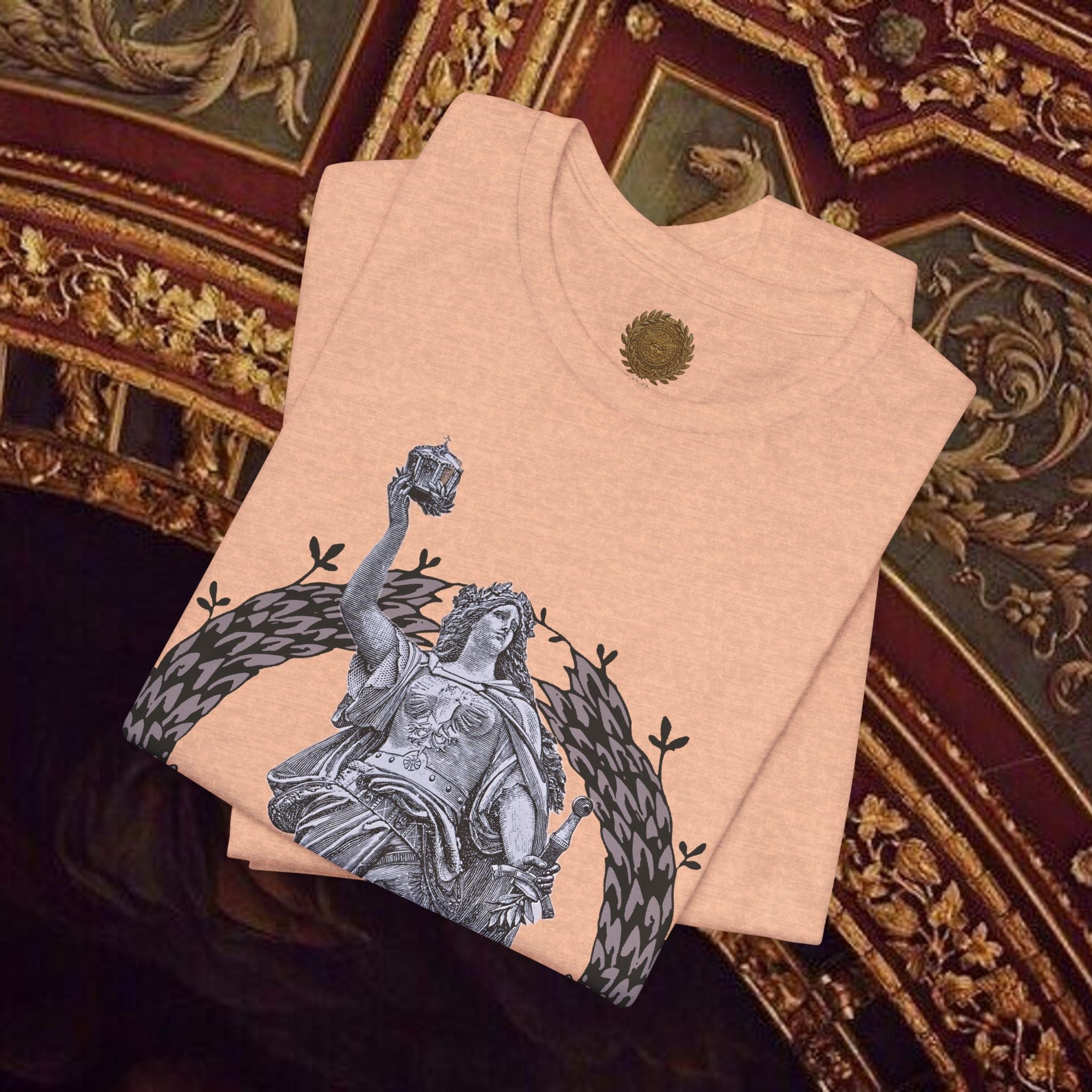 Goddess Victory Neo-Classical Inspired Graphic T-Shirt