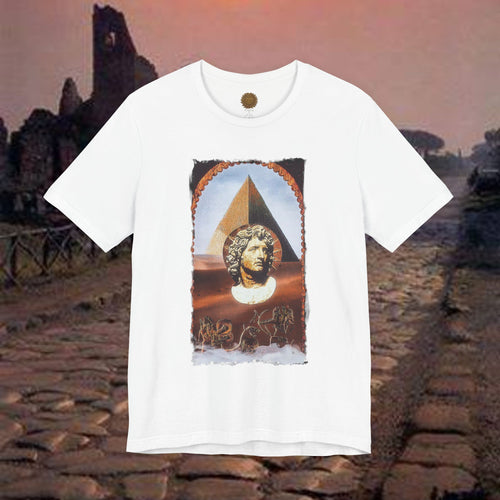 Alexander the Great In Egypt Pyramid Graphic T Shirt