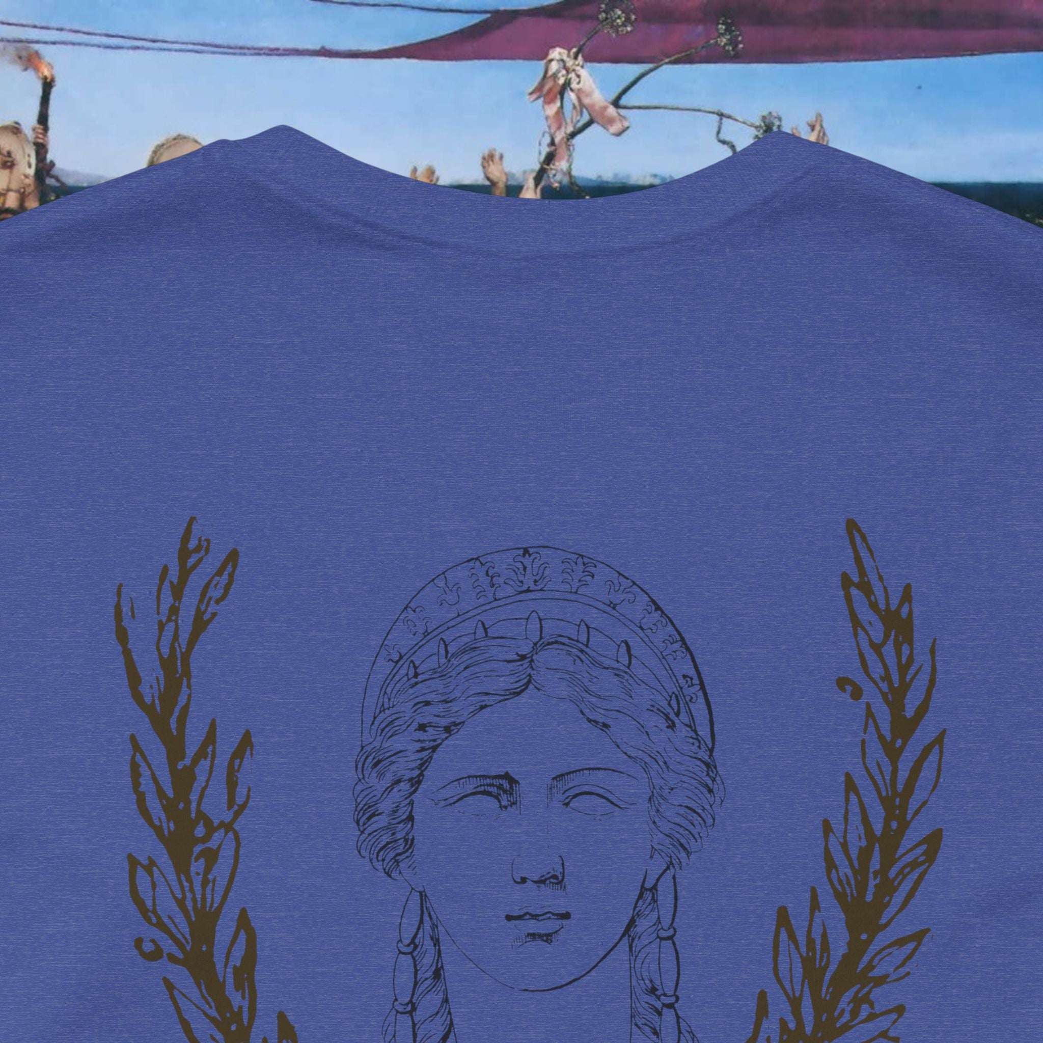 Hera's Wondering Greek Goddess Ornate Diadem T-Shirt