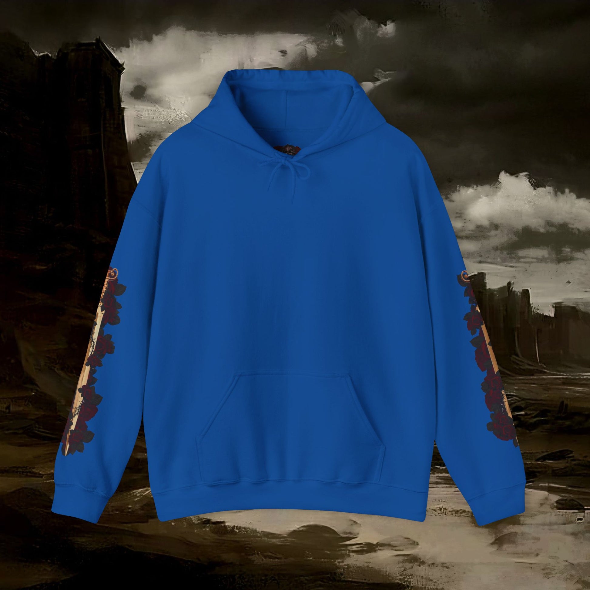 The Barbarian's Mirror Medieval Fantasy Inspired Unisex Hoodie