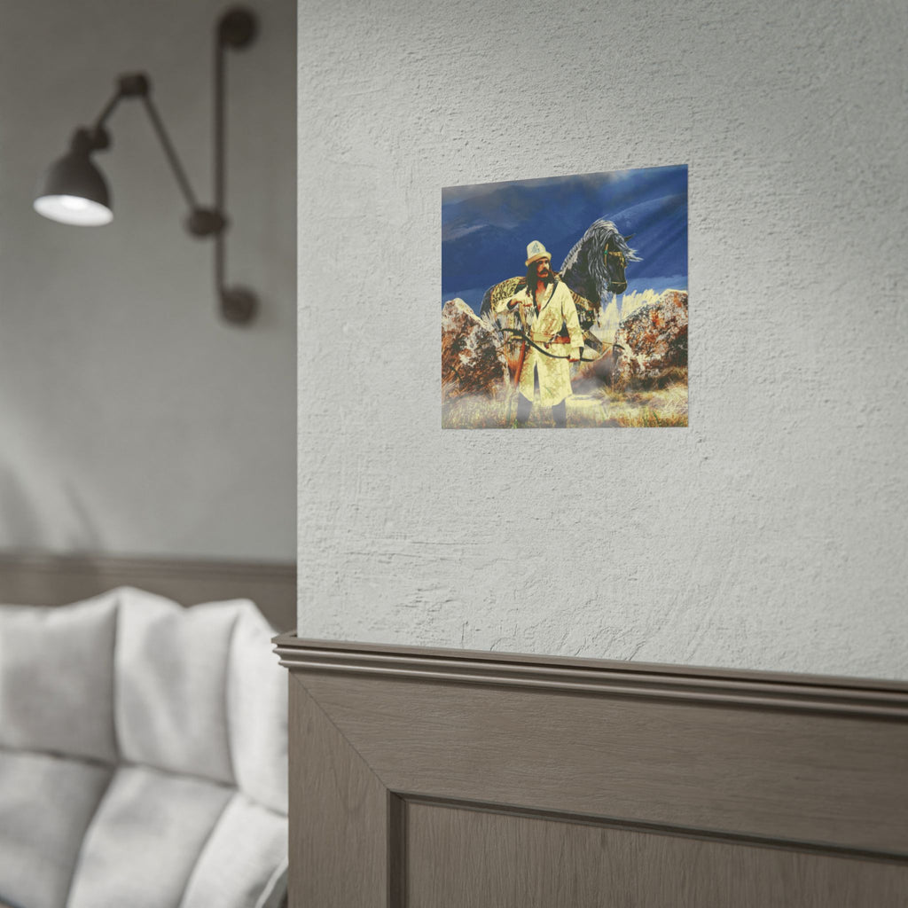 The Golden Nomad Medieval Fantasy Inspired Fine Art Print
