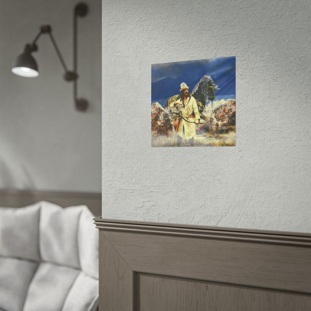 The Golden Nomad Medieval Fantasy Inspired Fine Art Print