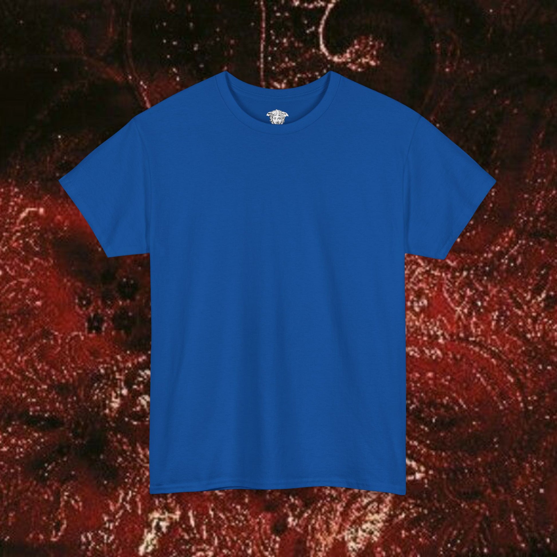 Warrior's Mythos Unisex Tee, Graphic Tee, Mythological Style Shirt Back Version