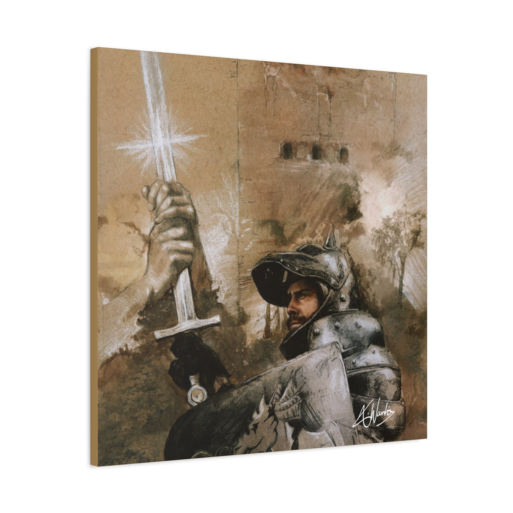 The King's Destiny Medieval Fantasy Canvas