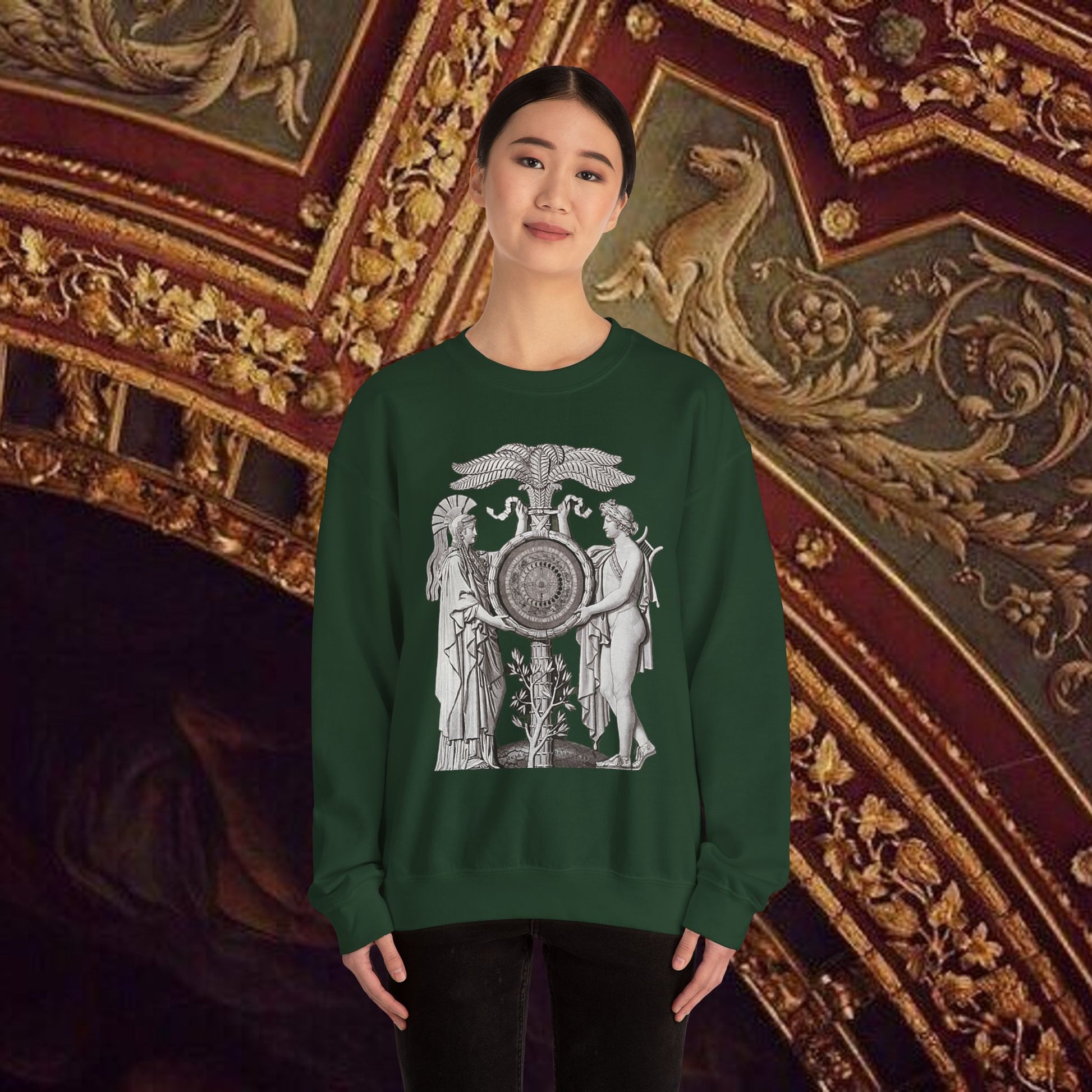Astrological Vision Sweatshirt - Esoteric Mystical Graphic Shirt