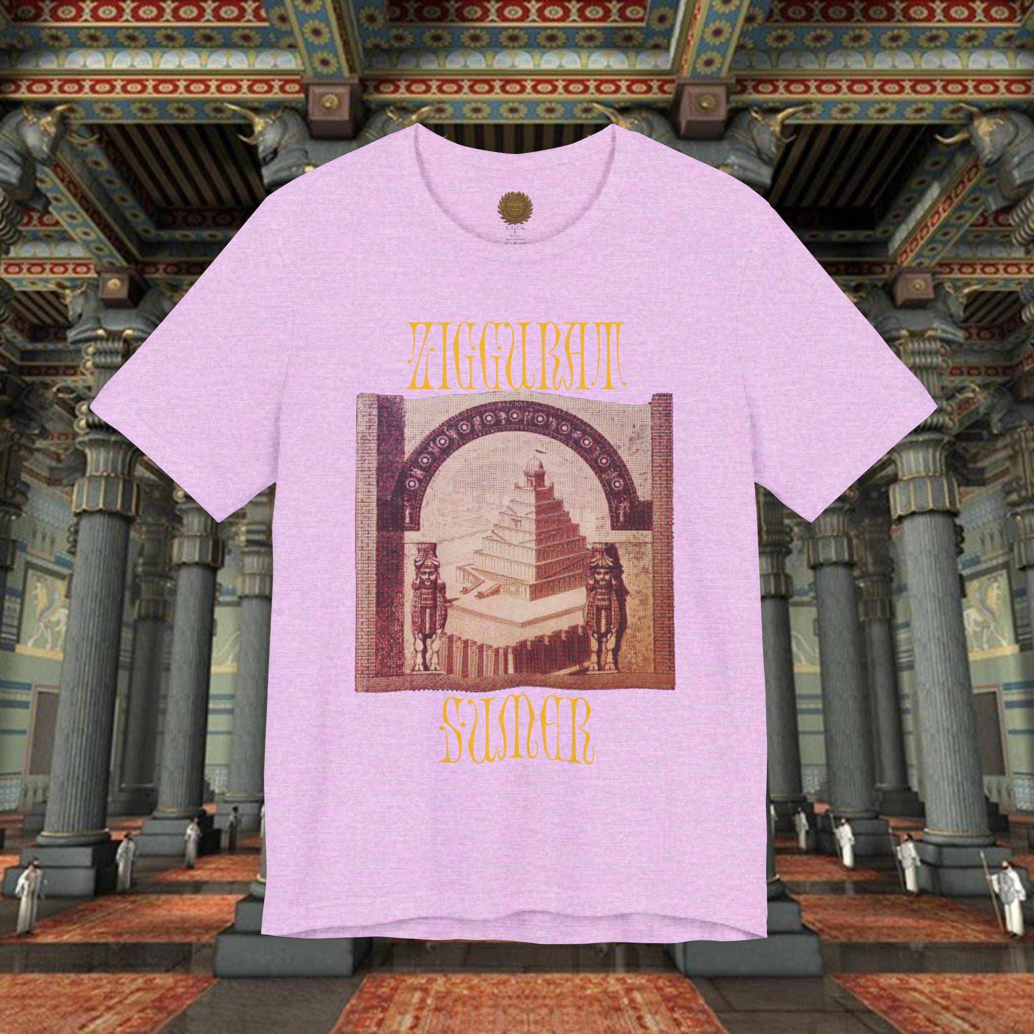 Ziggurat Sumer Mesopotamian Graphic T-Shirt
