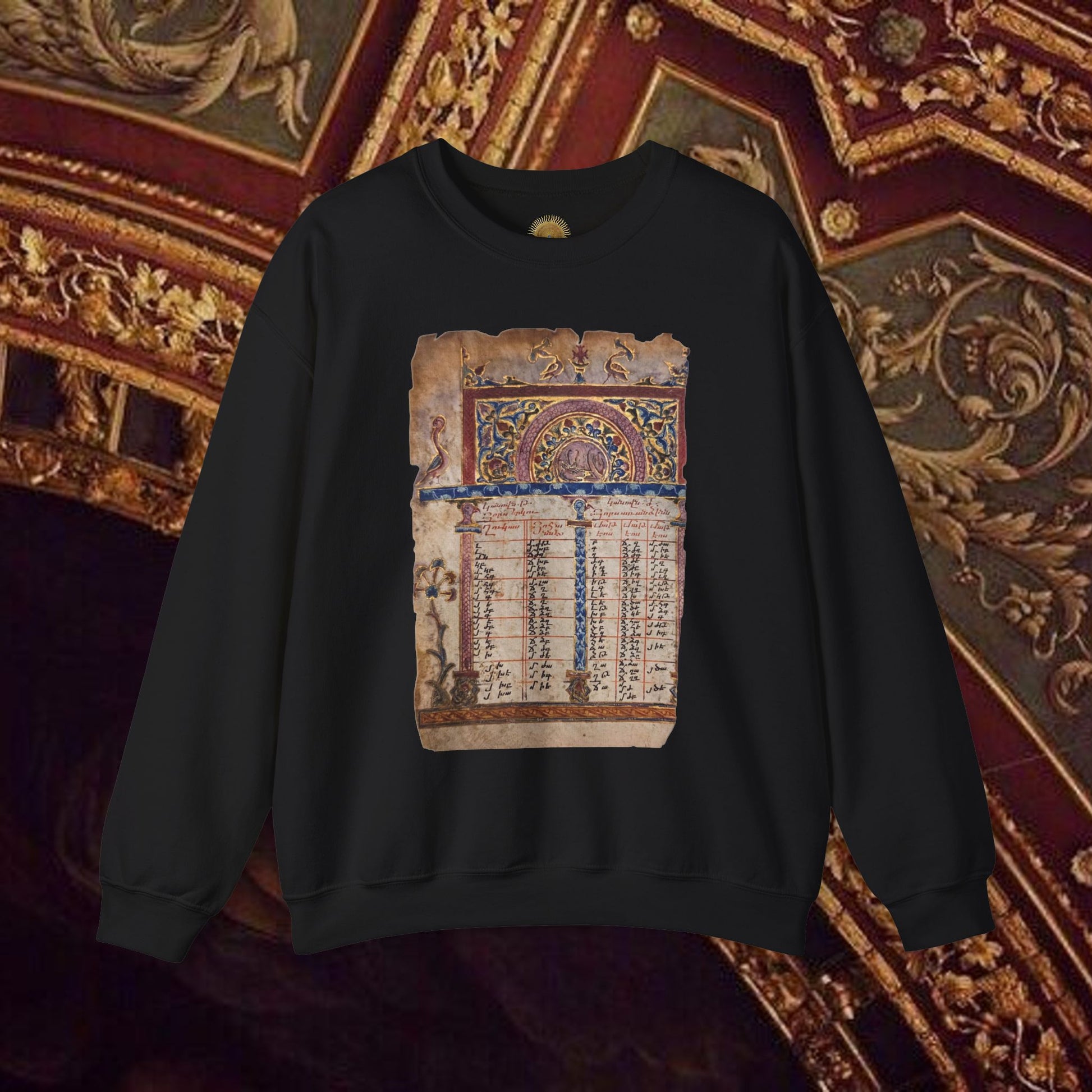 Manuscript of the Ancients Graphic Artistic Sweatshirt