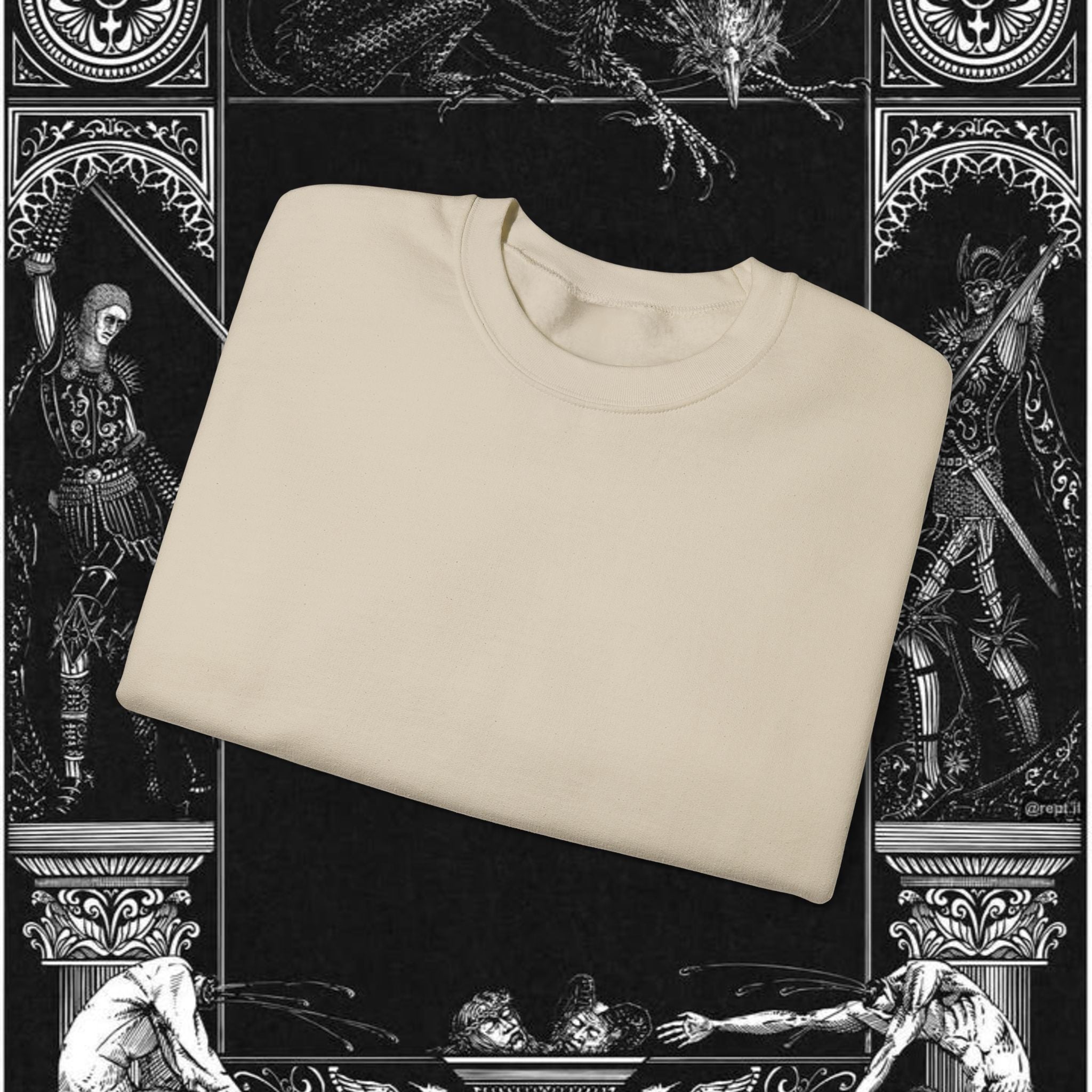 The Last Temptation Medieval Fantasy Graphic Sweatshirt