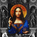 Leonardo da Vinci's Salvator Mundi Remixed Fine Art Print
