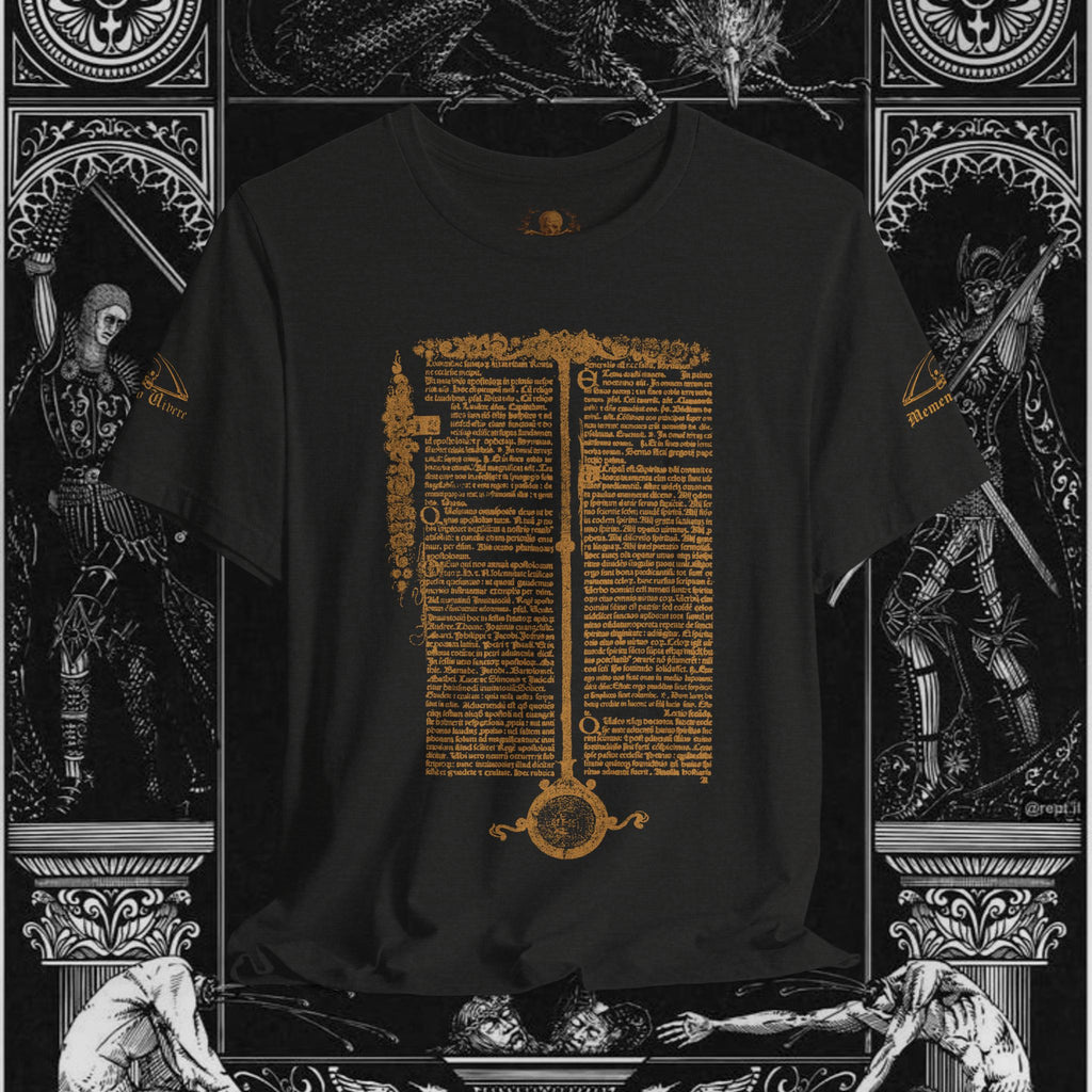 The Circle of Life Medieval Fantasy Inspired Graphic Shirt