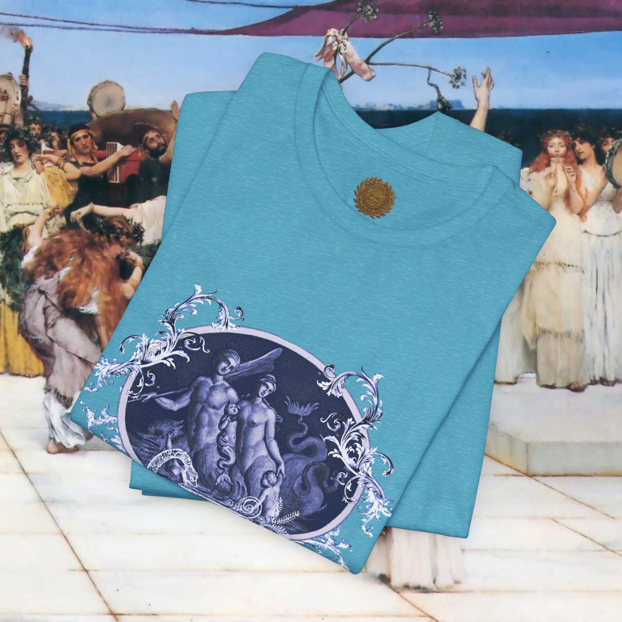 Dagon's Domain Ancient Fish God T-Shirt Mythology