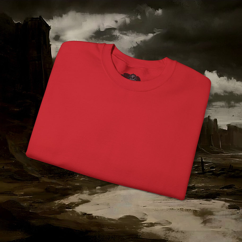 The Barbarian's Mirror Fantasy Medieval Inspired Unisex Sweatshirt Back Version