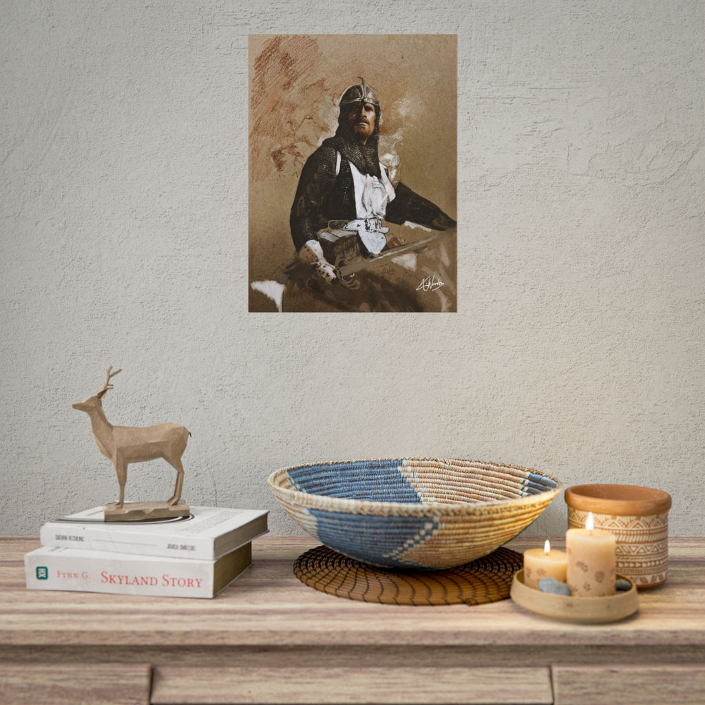 The Knight's Rest Medieval Fantasy Print