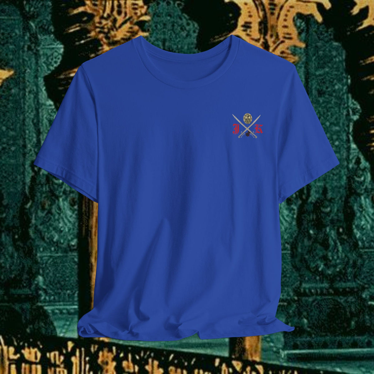 Mythic Vitalism, Sanguis Christianus Vetus Exploration and Adventure Inspired Graphic T Shirt Back Version