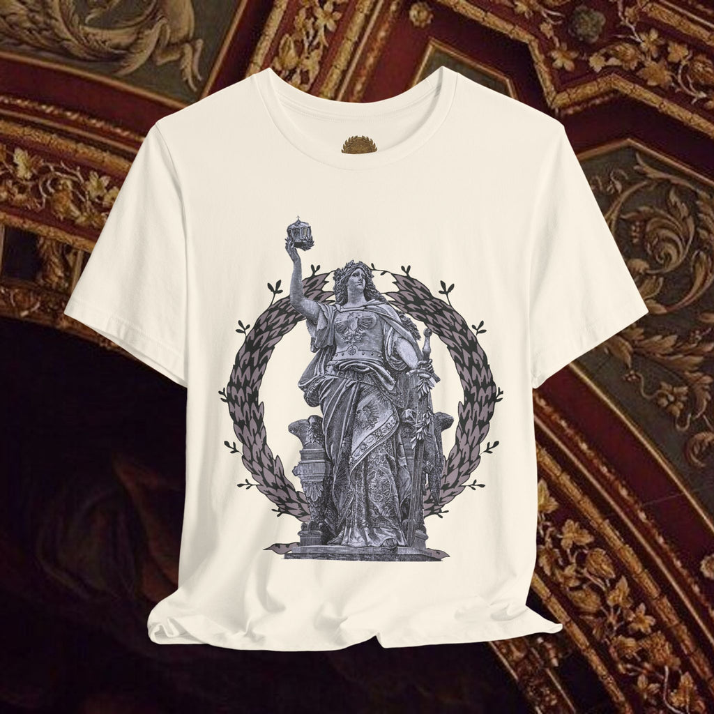 Goddess Victory Neo-Classical Inspired Graphic T-Shirt
