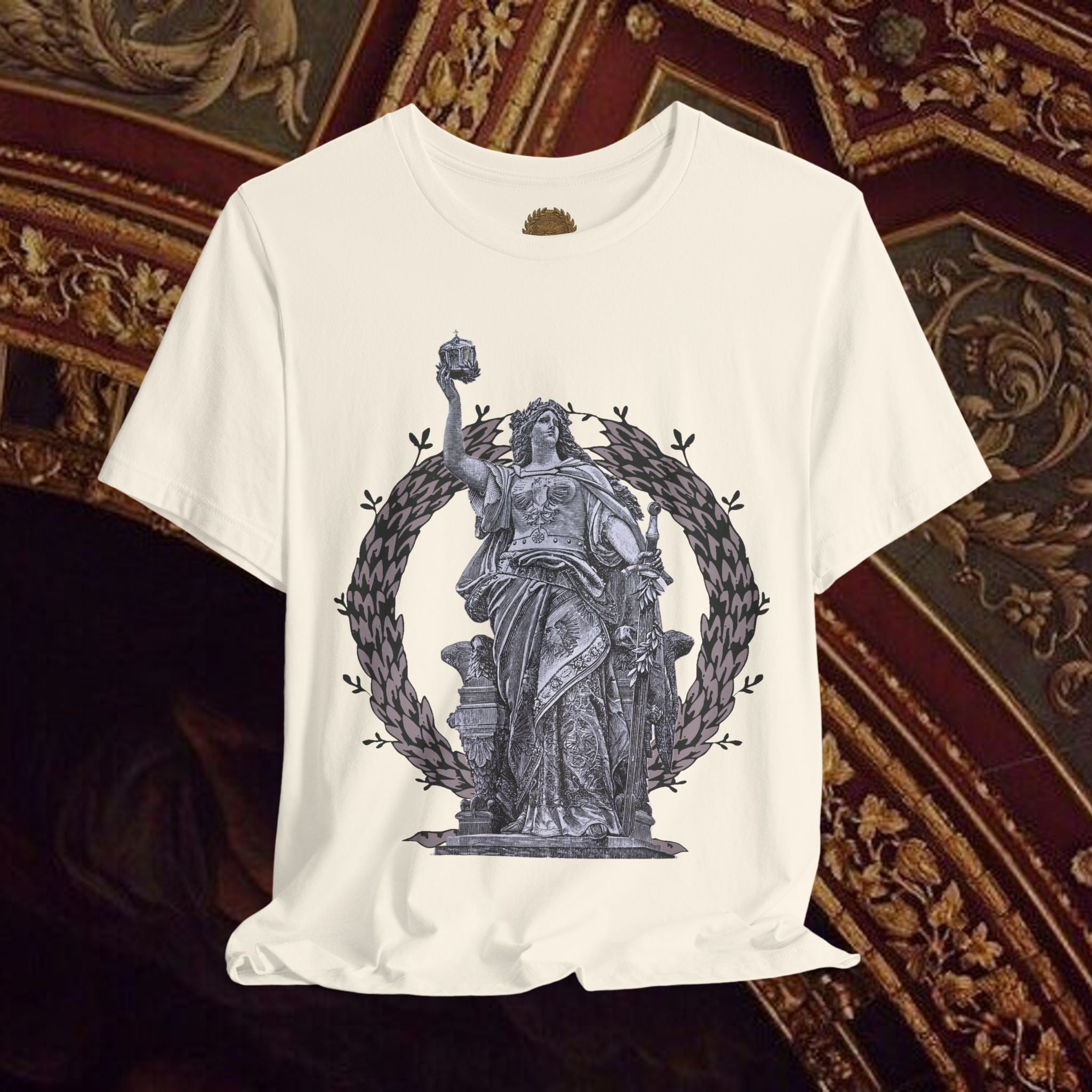 Goddess Victory Neo-Classical Inspired Graphic T-Shirt