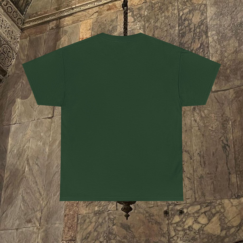 Byzantine Manuscript Art T-Shirt - Sacred Divine Icon