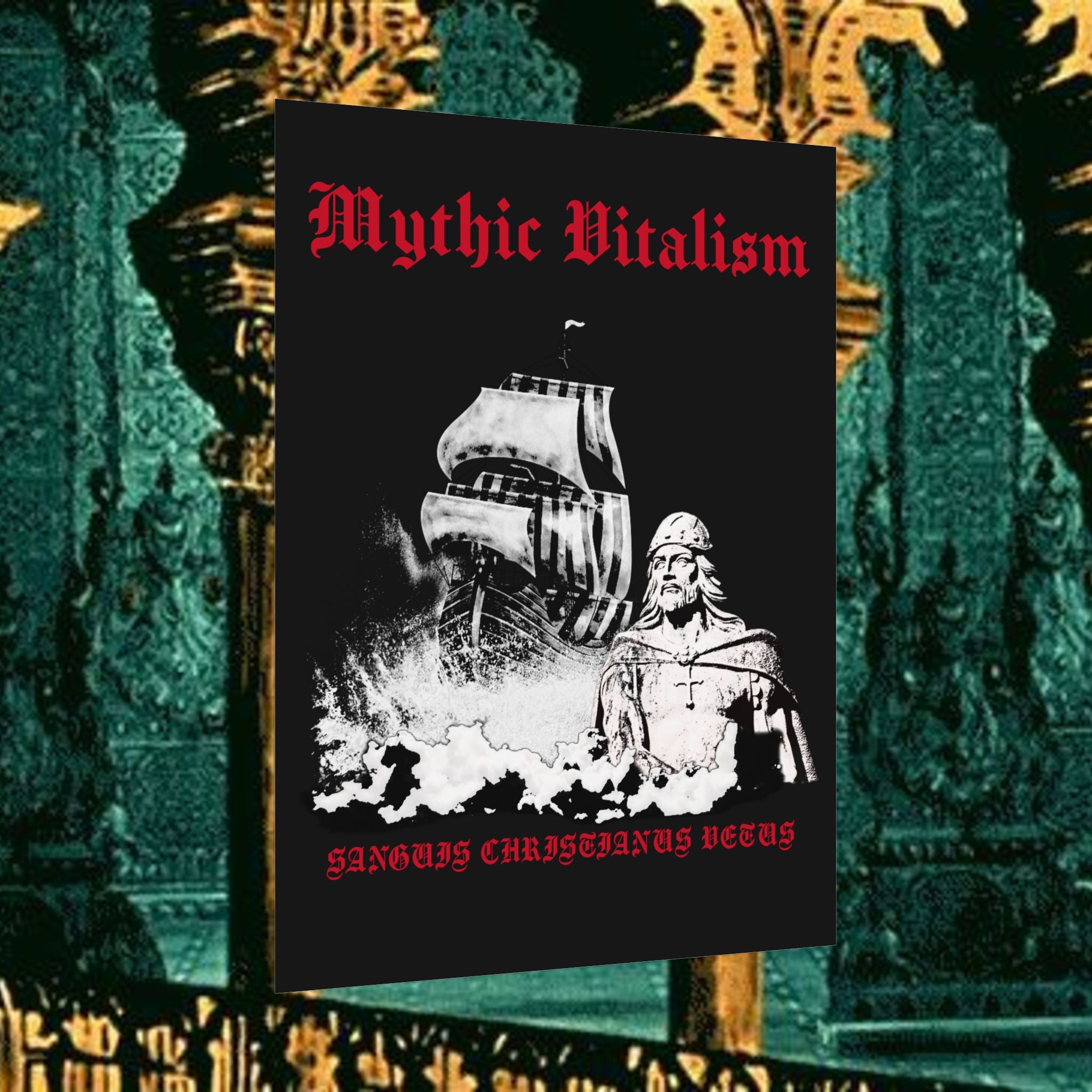 Mythical Vitalism, Sanguis Christianus Vetus Adventure and Exploration Inspired Rolled Posters