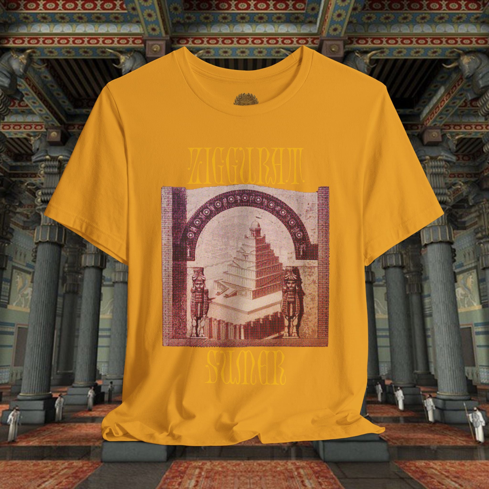 Ziggurat Sumer Mesopotamian Graphic T-Shirt