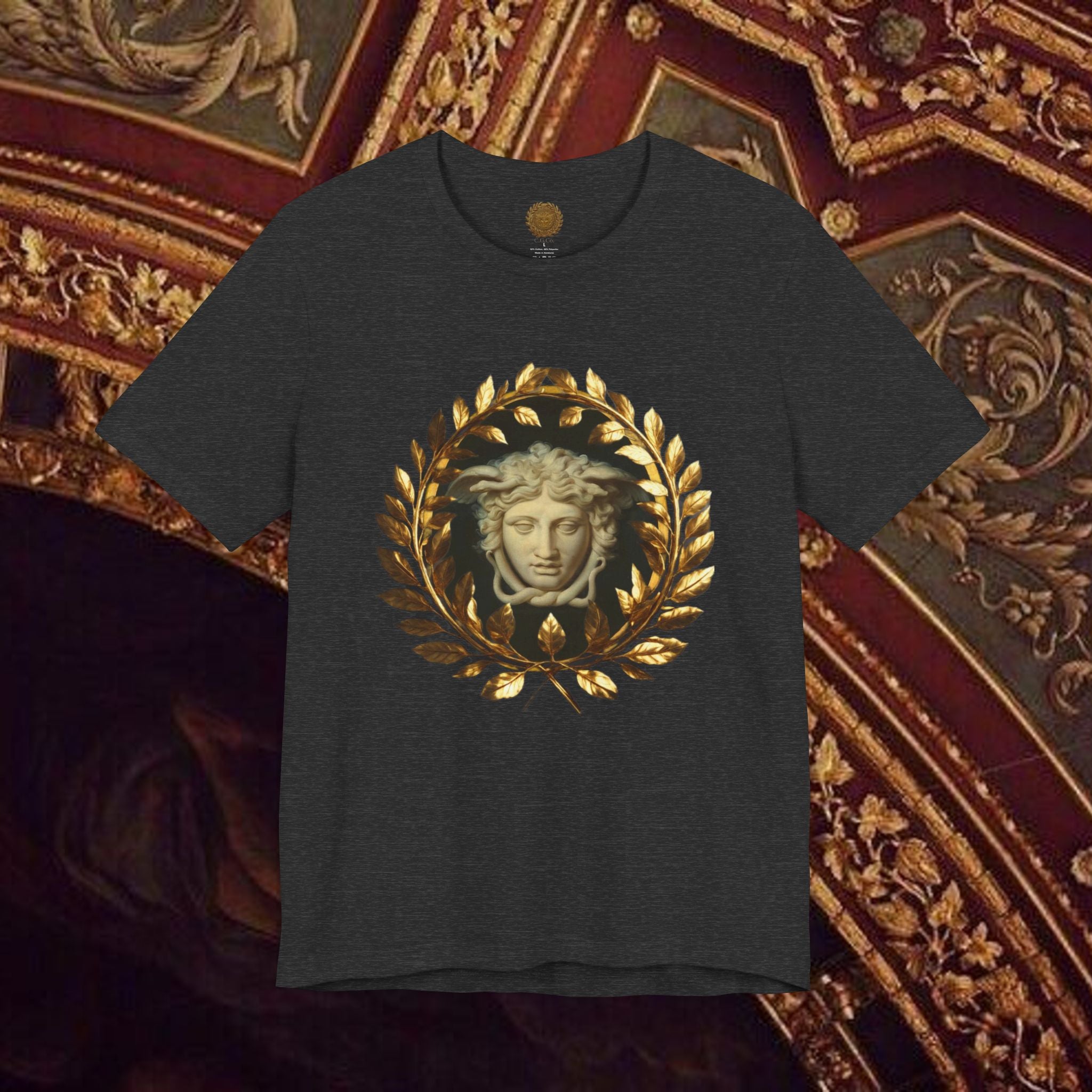 Medusa's Gaze Classical Inspired Mythology Unisex Jersey Short Sleeve Graphic Tee