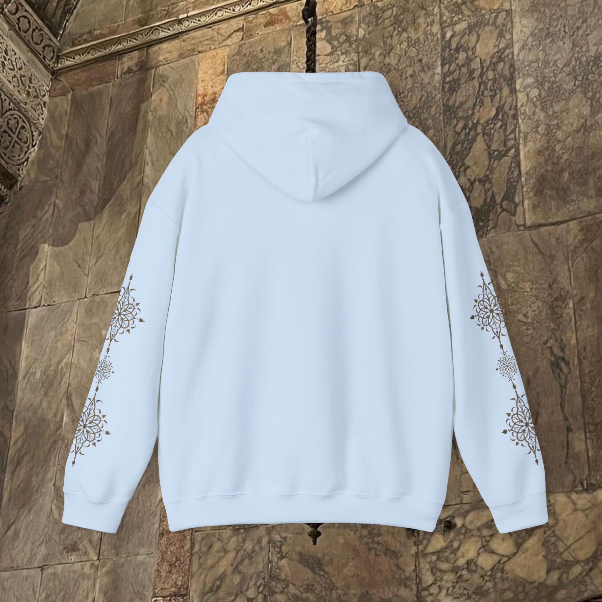 Byzantine Icon Art Hoodie - Divine Sacred Figure