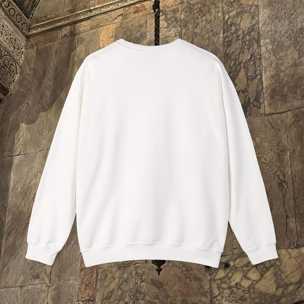 The Last Great Emperor Byzantine Inspired Graphic Crewneck Sweatshirt Front Version