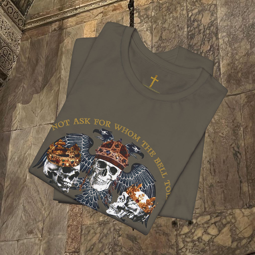 The Kings Fate Byzantine Inspired Cotton Graphic T-shirt