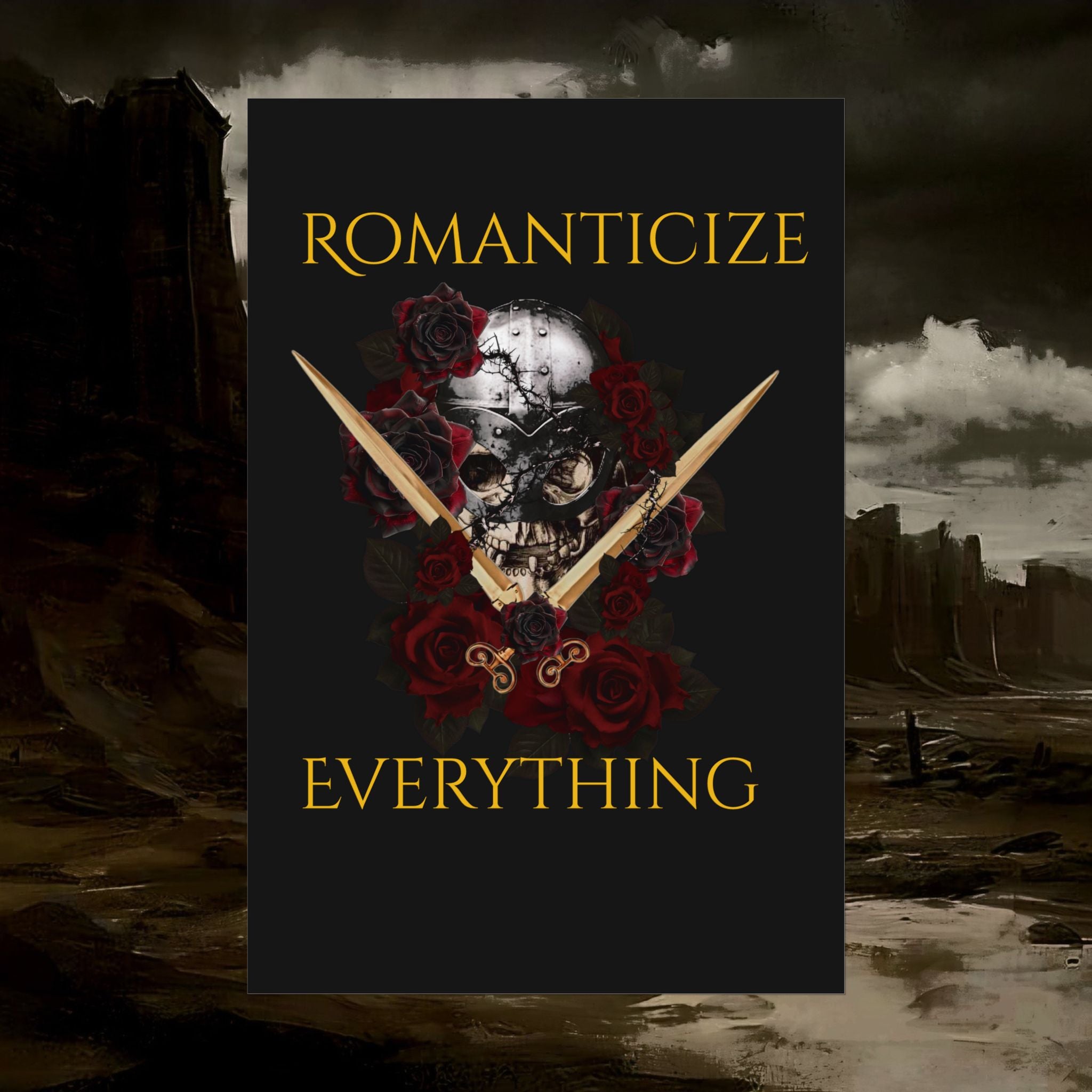 The Barbarian's Fate Early Medieval Fantasy Saxon themed Rolled Posters