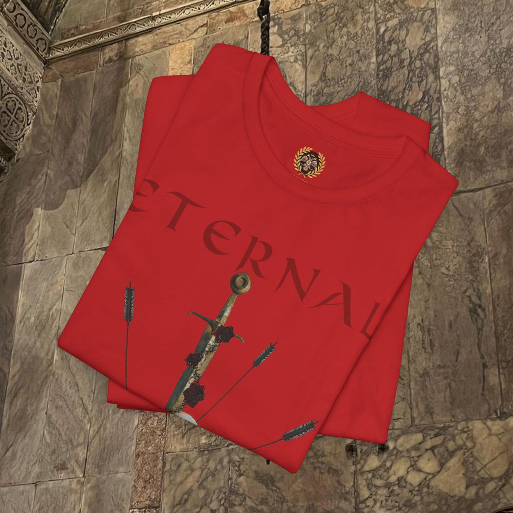 Eternal Glory of the Last Battle Cotton Graphic T-Shirt