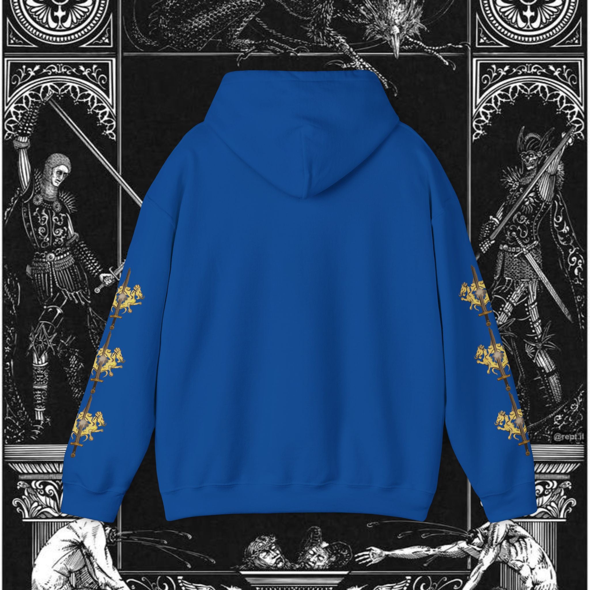 The King's Destiny Medieval Fantasy Graphic Hoodie
