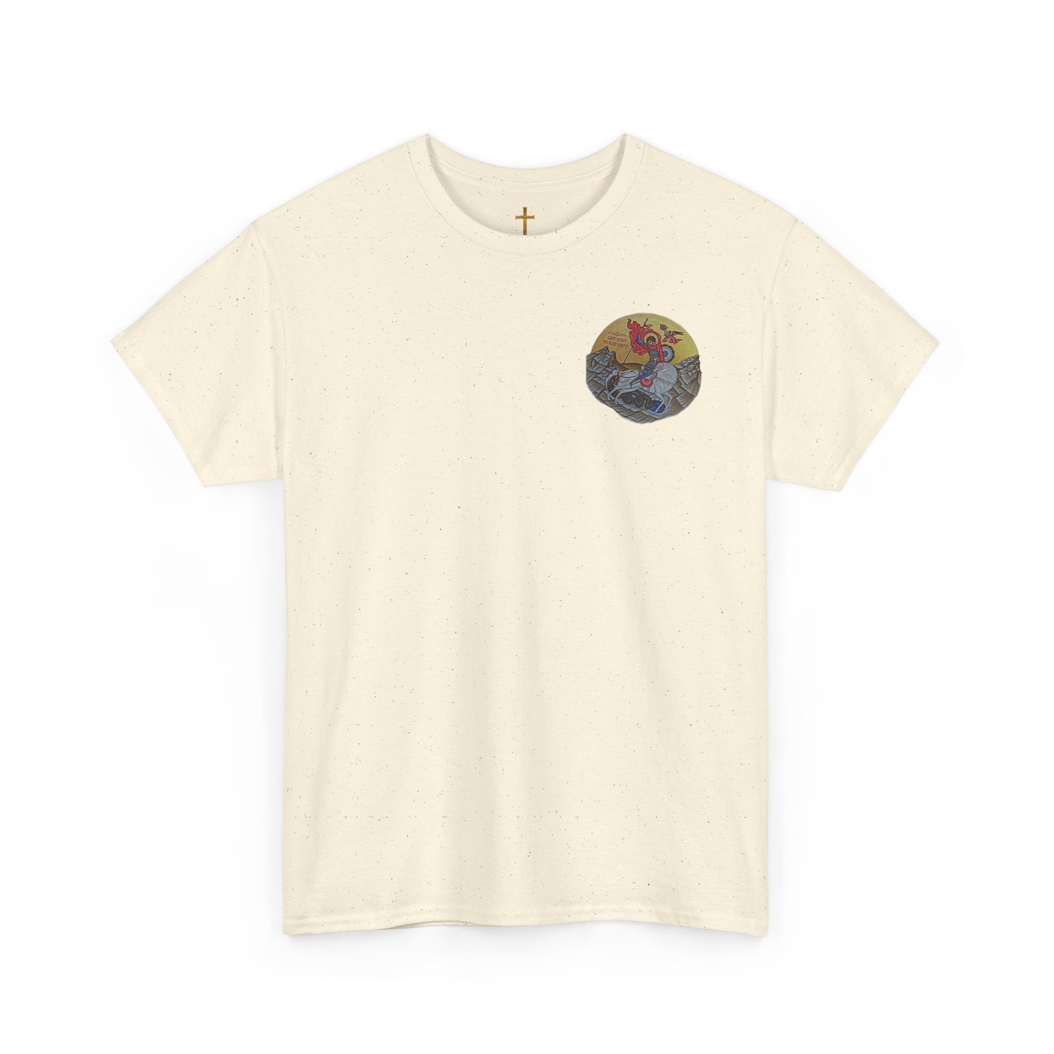 George the Dragon Slayer Graphic T-Shirt, Unisex Heavy Cotton Shirt