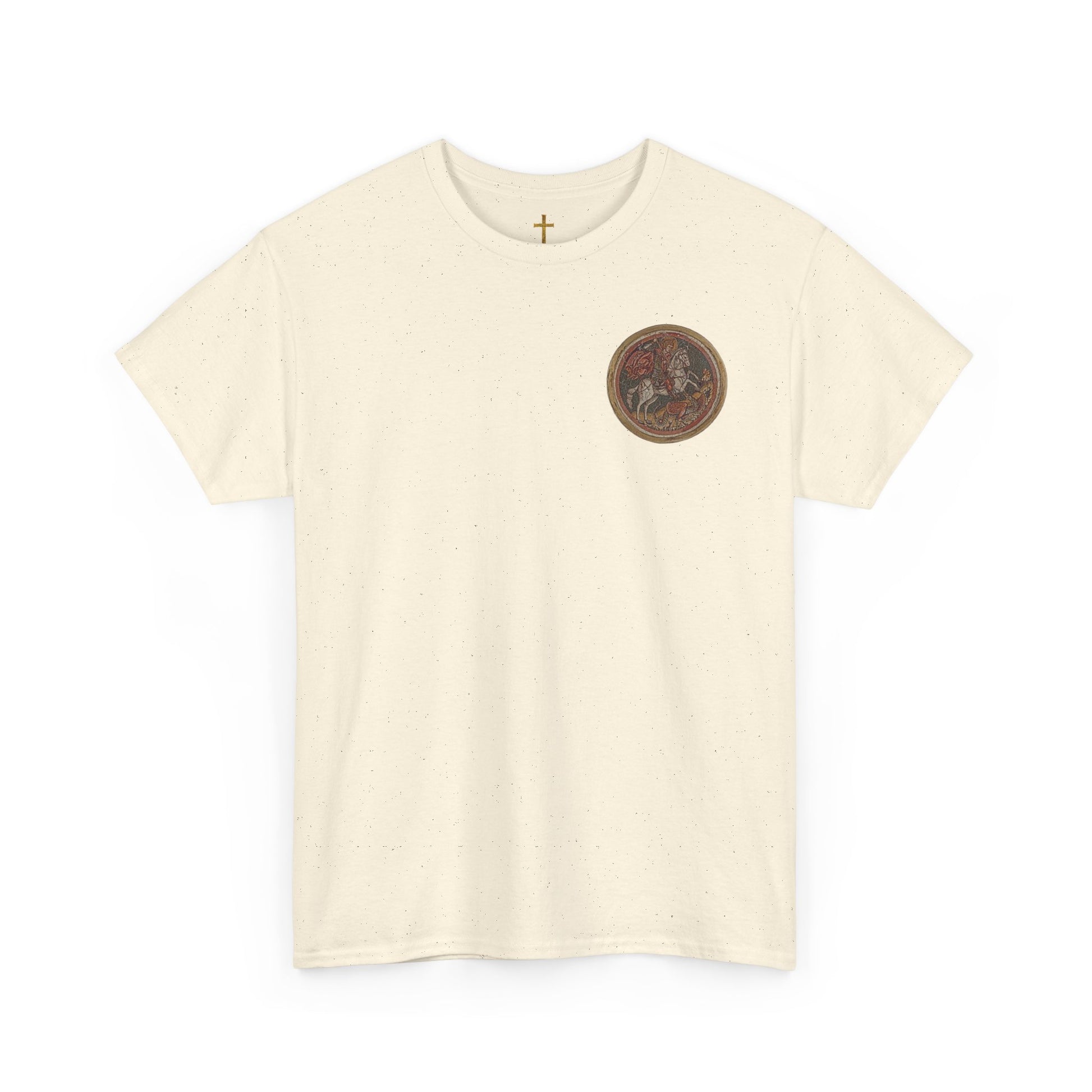 George the Dragon Slayer Graphic T-Shirt, Heavy Cotton Tee.
