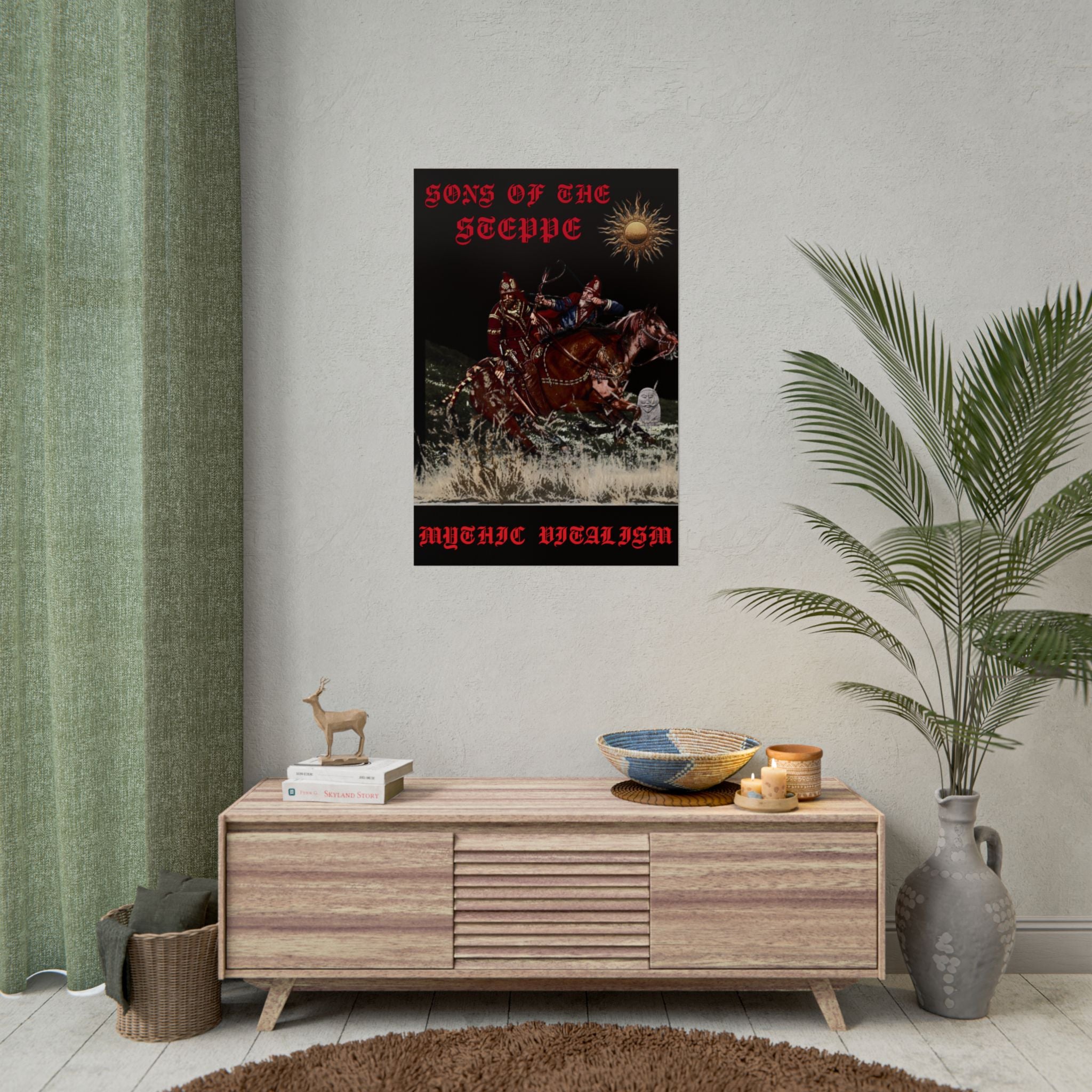 Sons of the Steppe Early Medieval Ancient Rolled Posters