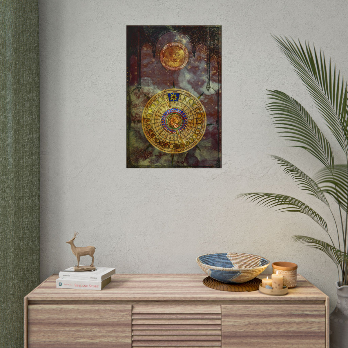 The Dials of the Cosmos Medieval Fantasy Inspired Prints