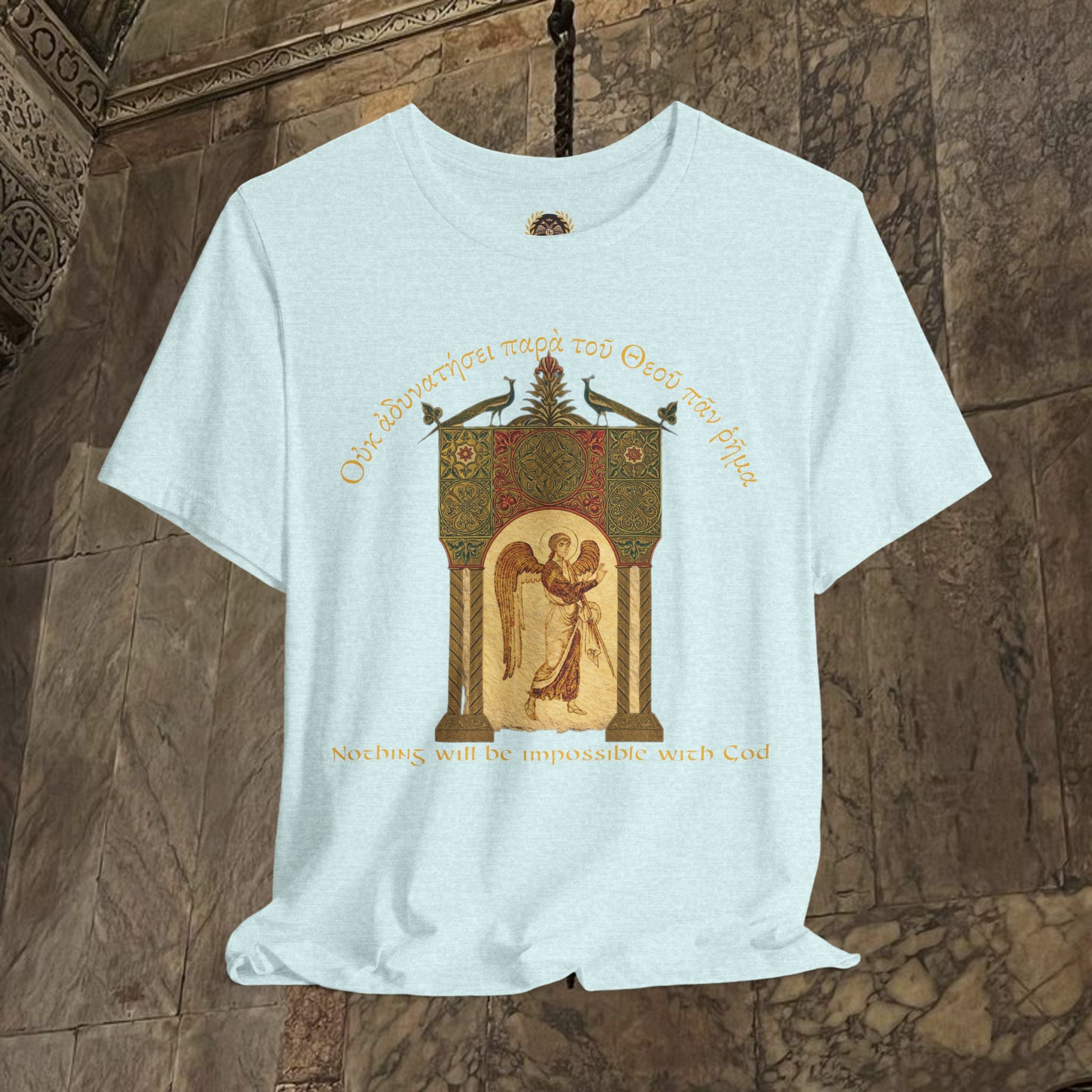 The Guardian's Icon Byzantine Inspired Medieval Inspired Graphic T-Shirt
