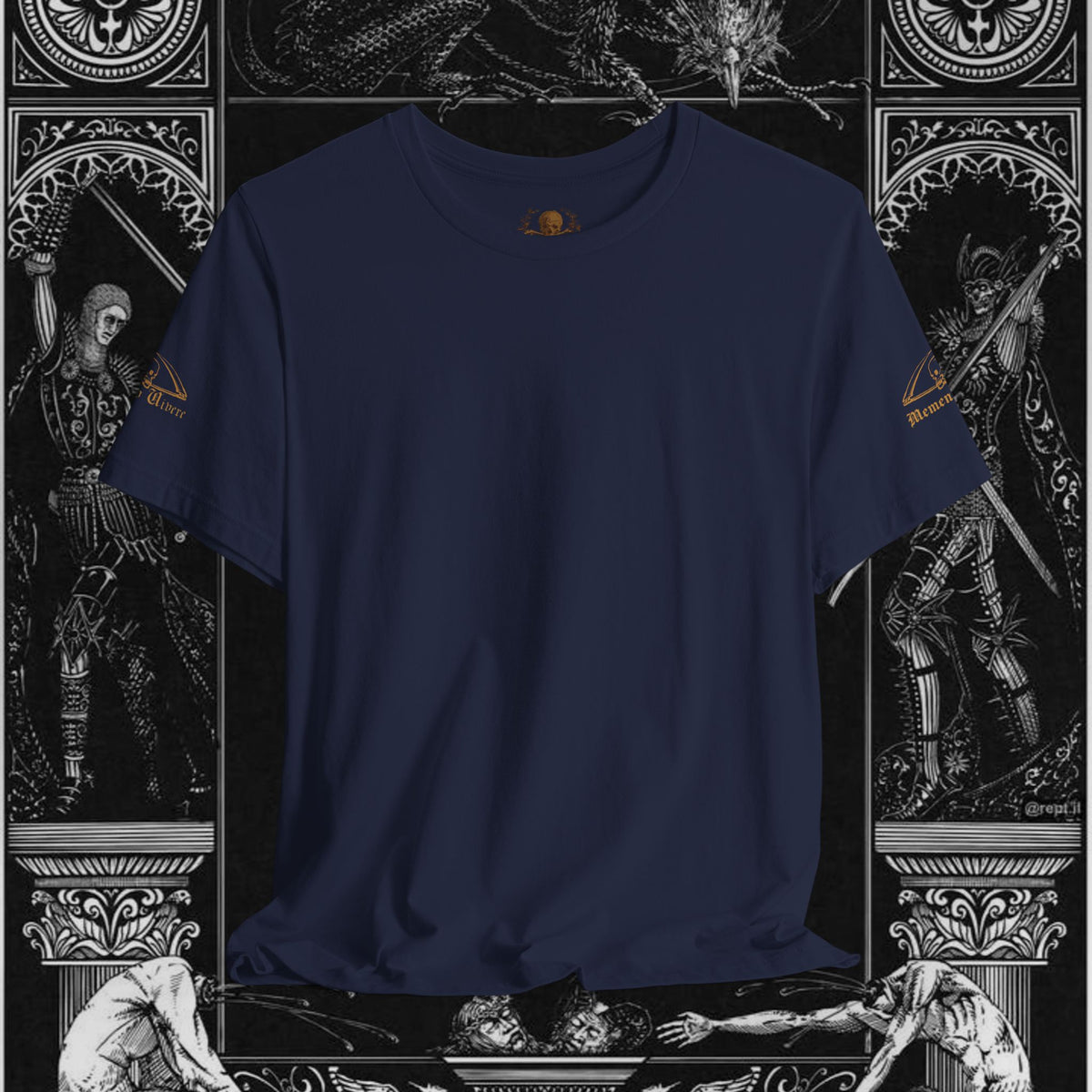 The Circle of Life Medieval Fantasy Inspired Graphic Shirt