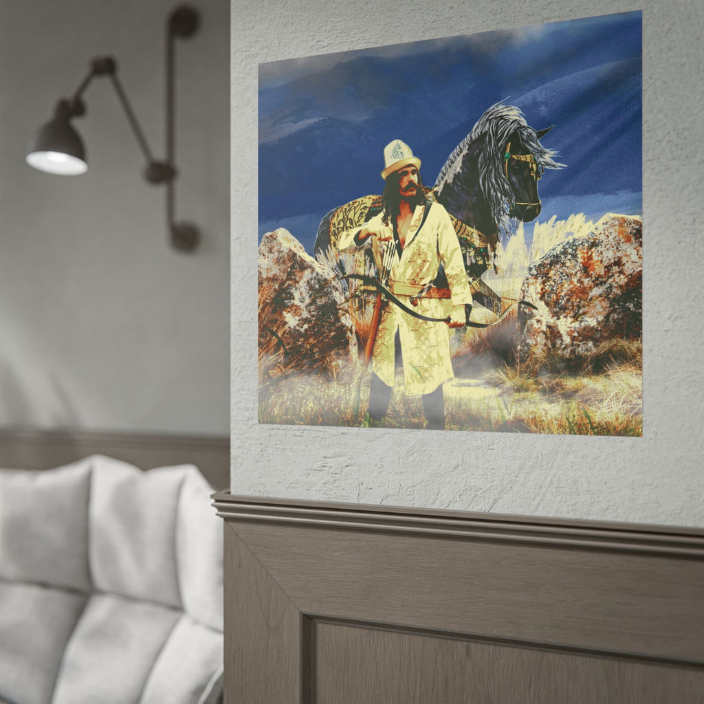 The Golden Nomad Medieval Fantasy Inspired Fine Art Print