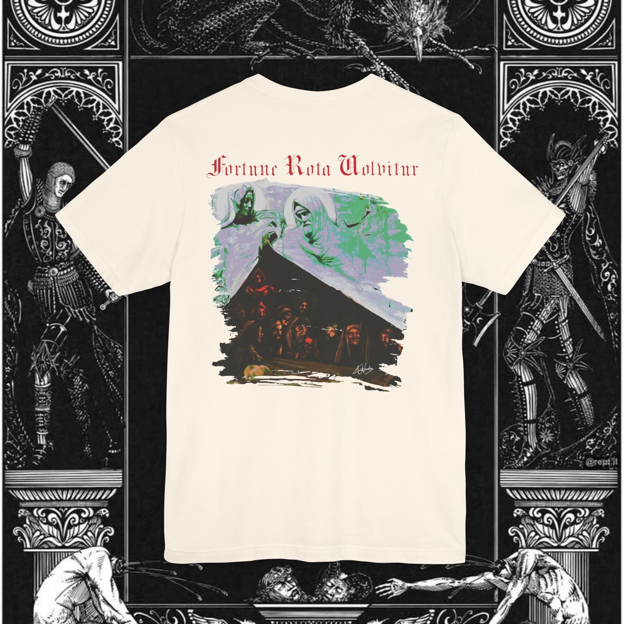 Divine Justice Medieval Fantasy Graphic T-Shirt