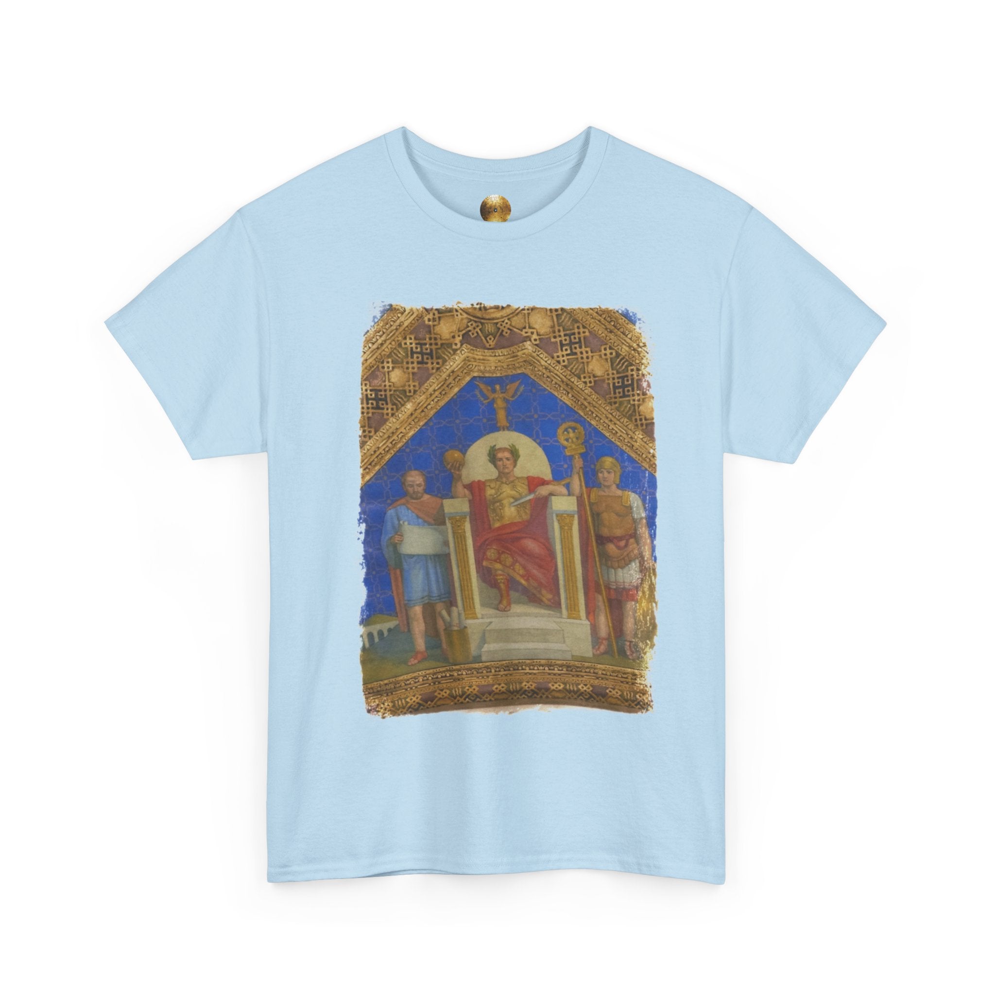 Imperial Throne Art Graphic T-Shirt- Eternal Ruler Design | Constantine Graphics