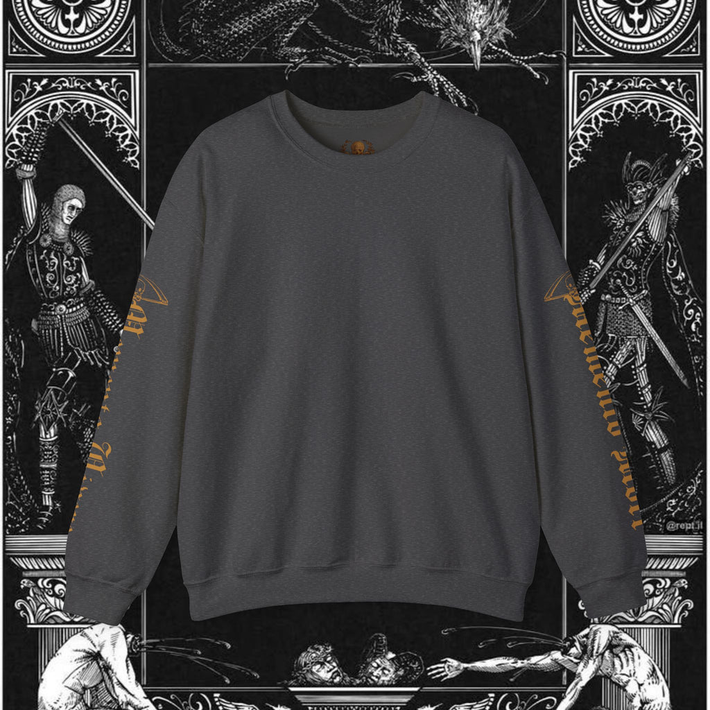 The Circle of Life Medieval Fantasy Inspired Graphic Sweatshirt