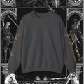 The Circle of Life Medieval Fantasy Inspired Graphic Sweatshirt