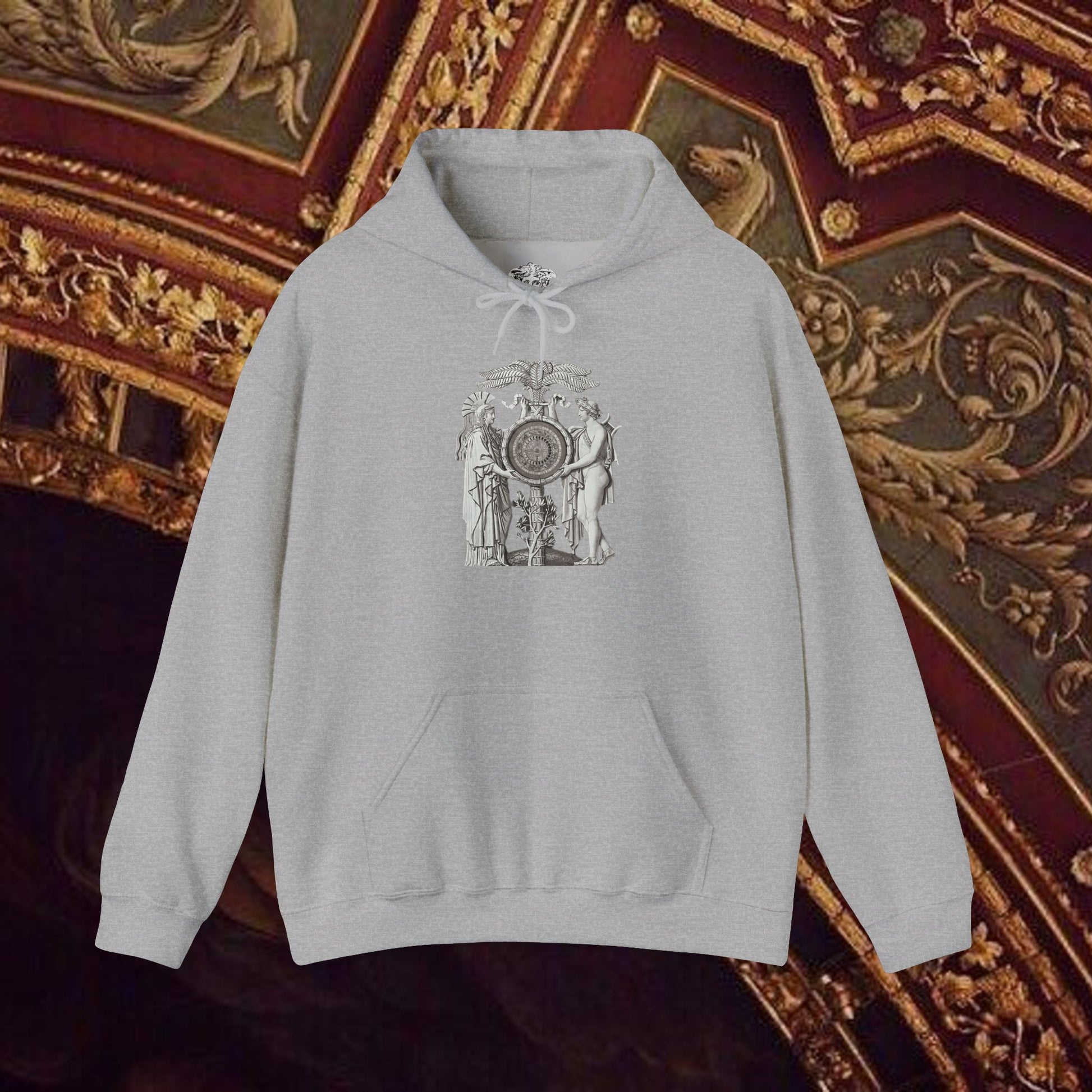 Astrological Vision Hoodie - Esoteric Mystical Graphic Hoodie -Front Version