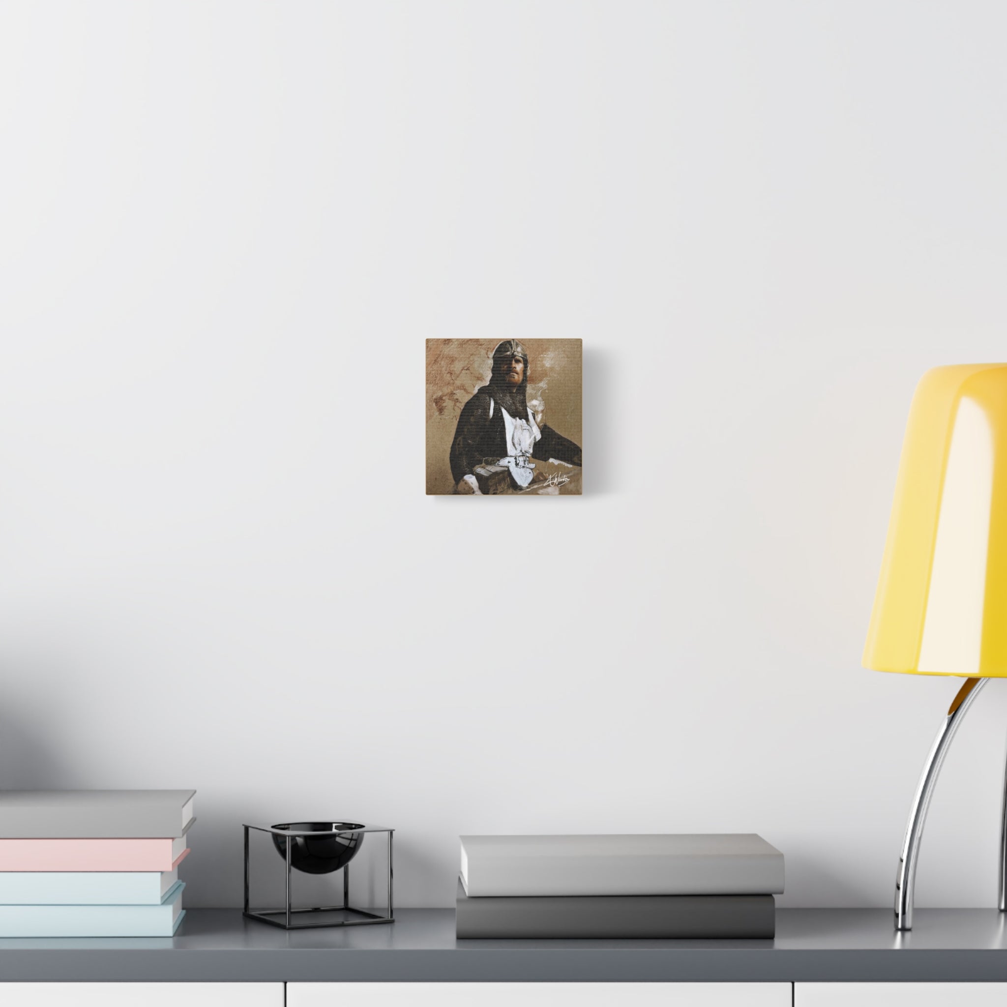 The Knight's Rest Medieval Fantasy Canvas