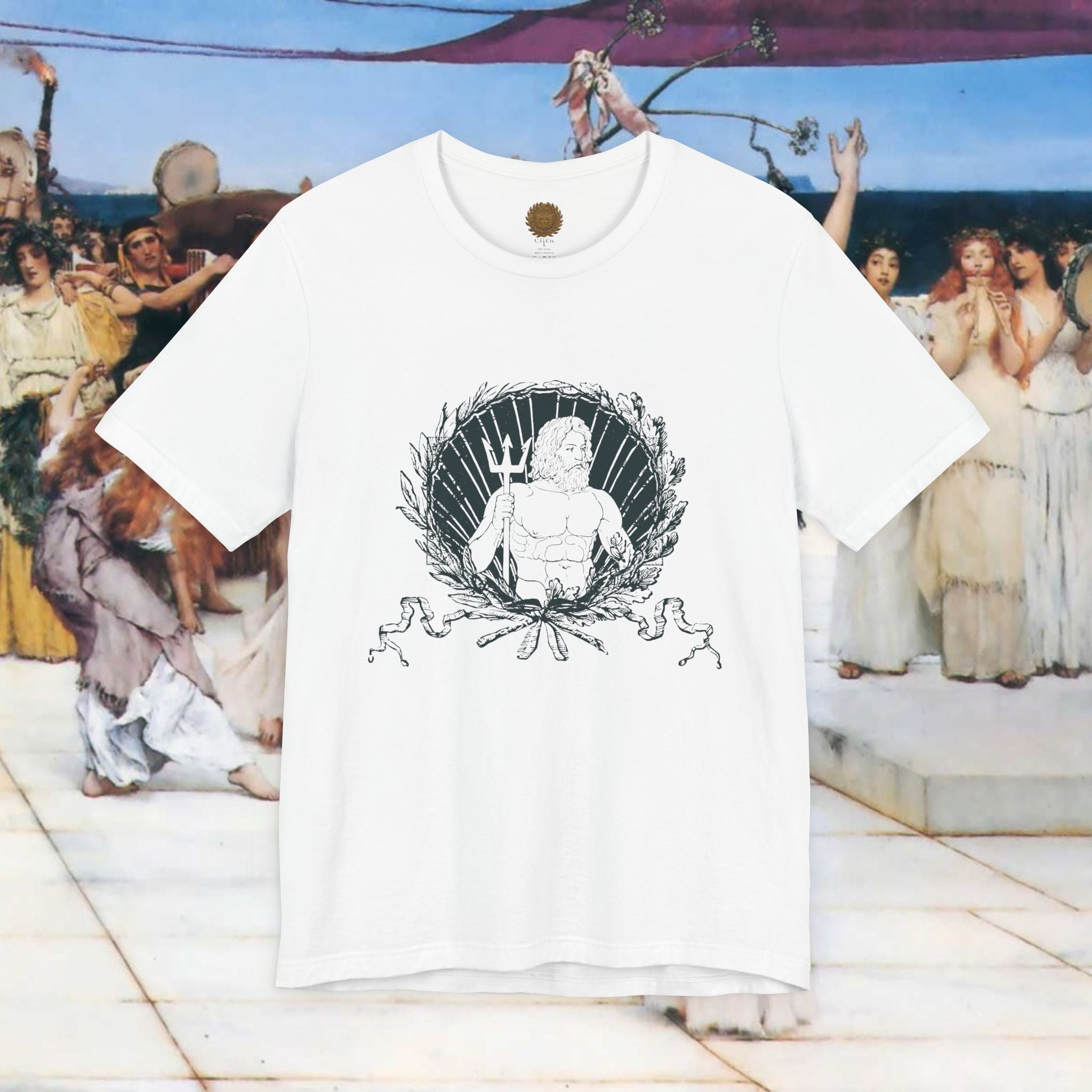 Neptune's Domain Graphic T Shirt – Roman God of the Sea   Mythology