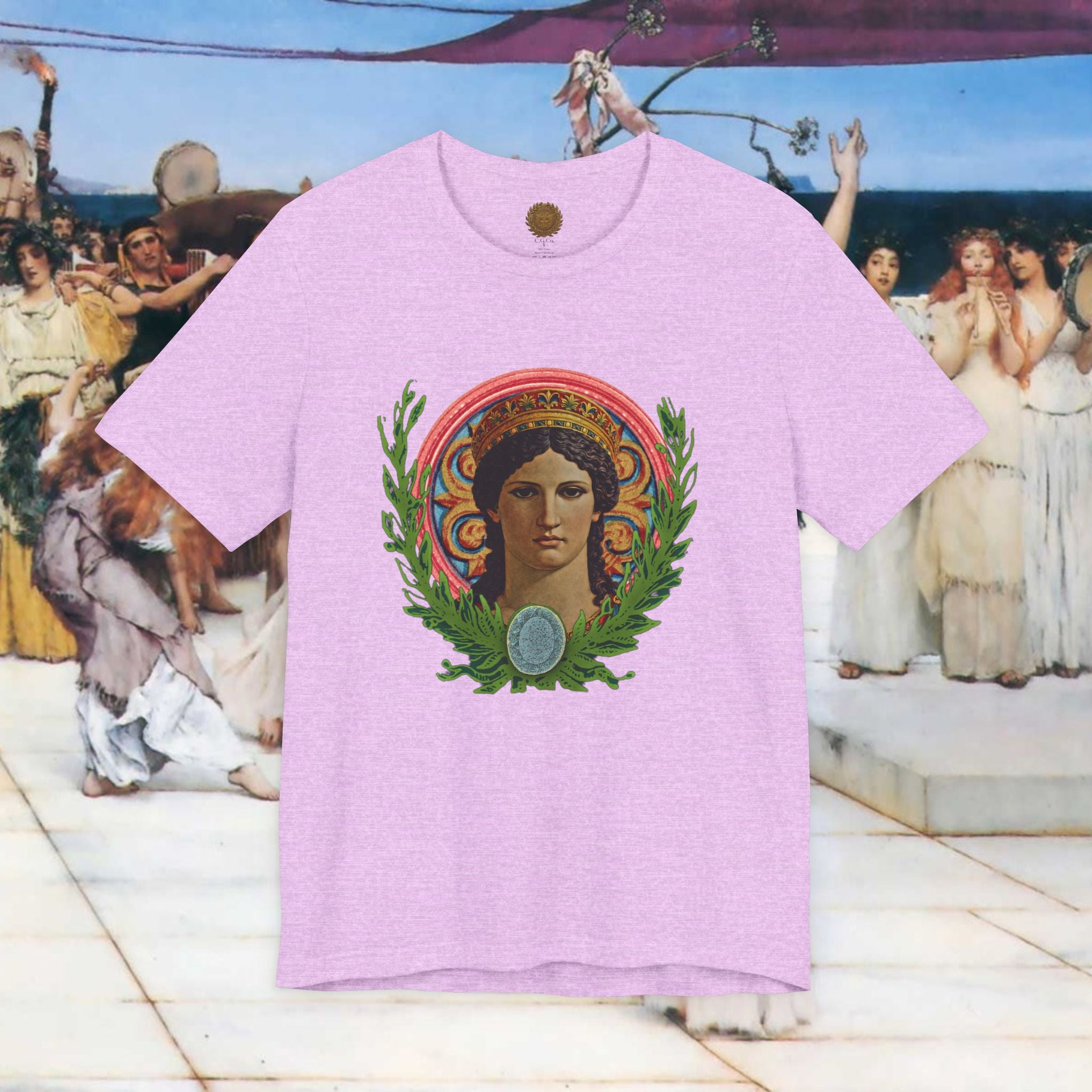 Hera's Wondering – Greek Goddess Coloured Diadem T-Shirt