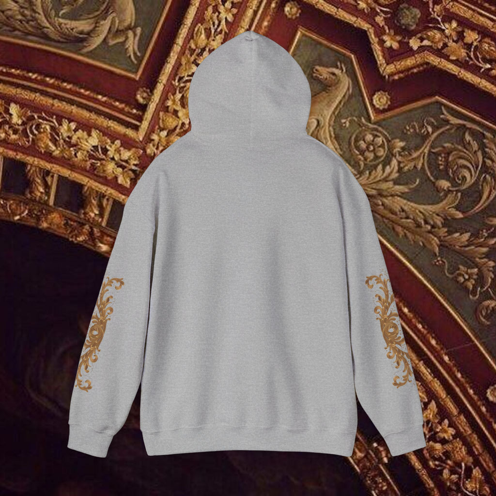 Medusa's Gaze Classical Mythology Inspired Unisex Heavy Blend Hooded Graphic Sweatshirt