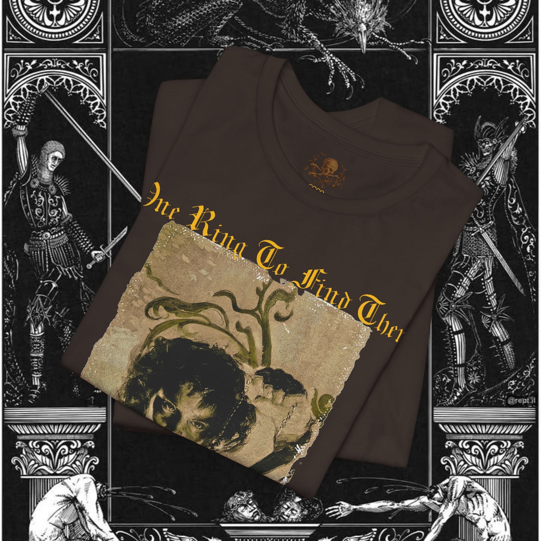 The Last Temptation Medieval Fantasy Graphic Shirt