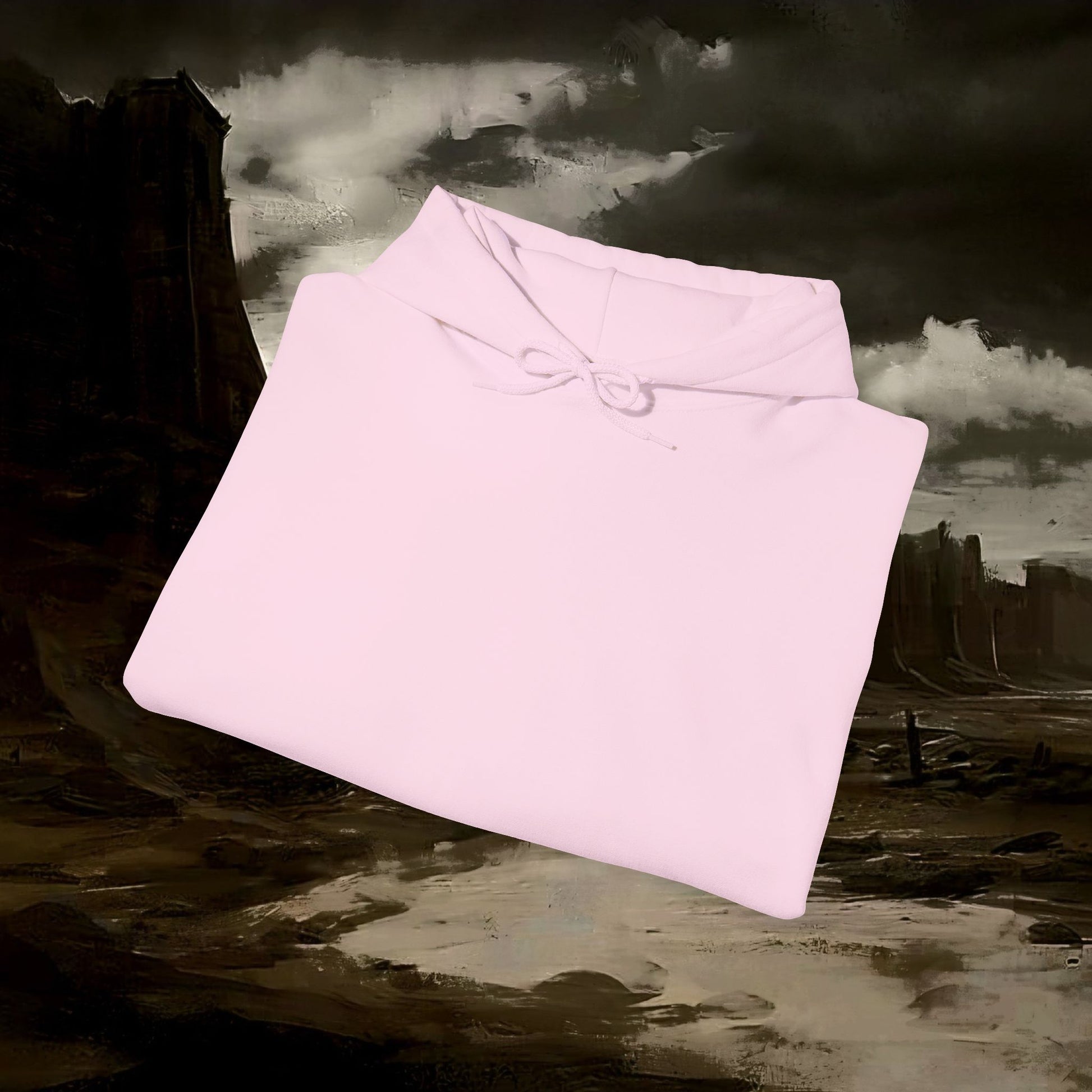 The Barbarian's Fate Medieval Dark Fantasy Inspired Graphic Hoodie back version