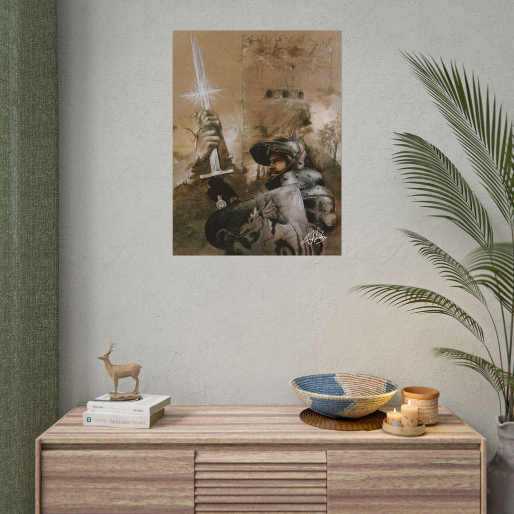 The King's Destiny Medieval Fantasy Print